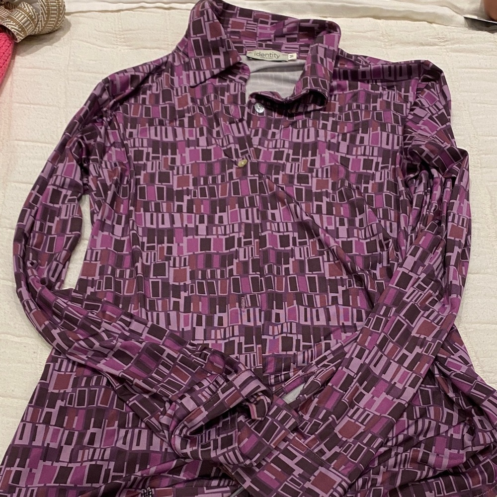 We Patterned Purple Women's Top